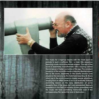 CD Carlo Savina: L'Ingenua / L'Osceno Desiderio (Original Motion Picture Soundtrack) LTD