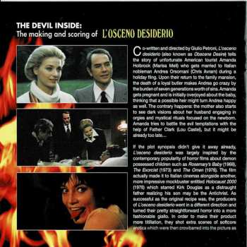 CD Carlo Savina: L'Ingenua / L'Osceno Desiderio (Original Motion Picture Soundtrack) LTD