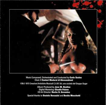 CD Carlo Savina: The Legend Of Blood Castle (Original Motion Picture Soundtrack) LTD