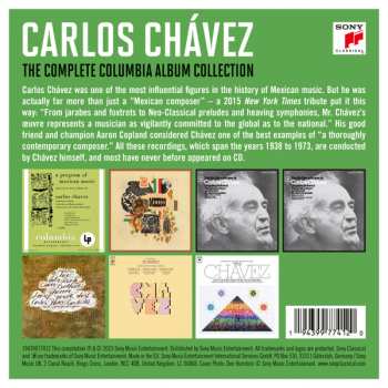 7CD/Dobozkészlet Carlos Chávez: The Complete Columbia Album Collection