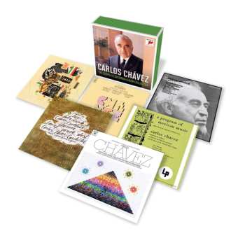 7CD/Dobozkészlet Carlos Chávez: The Complete Columbia Album Collection