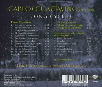 CD Carlos Guastavino: Song Cycles