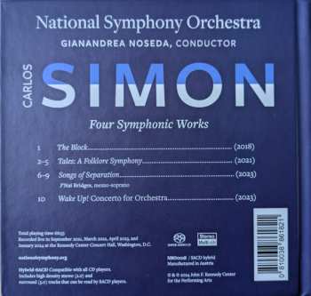 SACD Gianandrea Noseda: Carlos Simon : Four Symphonic Works