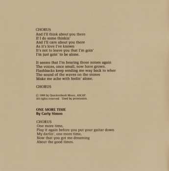 SACD Carly Simon: Carly Simon LTD | NUM
