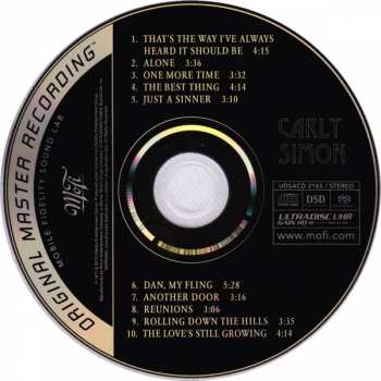 SACD Carly Simon: Carly Simon LTD | NUM