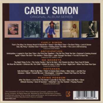 5CD/Dobozkészlet Carly Simon: Original Album Series