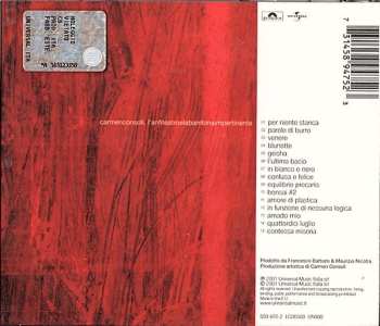 CD Carmen Consoli: L'Anfiteatro E La Bambina Impertinente