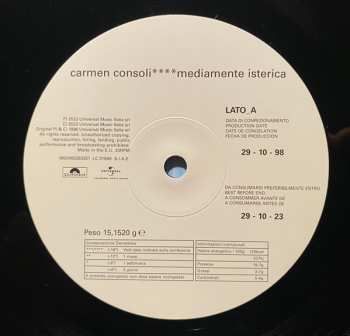 LP Carmen Consoli: Mediamente Isterica LTD