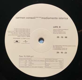 LP Carmen Consoli: Mediamente Isterica LTD
