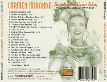 CD Carmen Miranda: South American Way (Original Recordings 1939-1945)