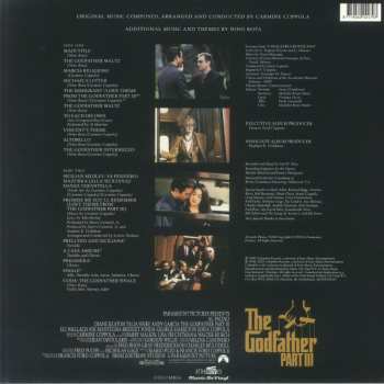 LP Nino Rota: The Godfather Part III (Music From The Original Motion Picture Soundtrack) CLR | LTD