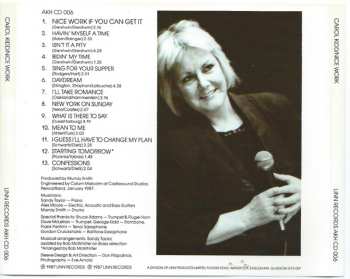 CD Carol Kidd: Nice Work