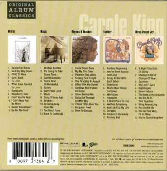 5CD/Dobozkészlet Carole King: Original Album Classics