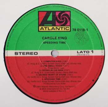 LP Carole King: Speeding Time