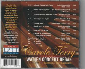 CD Carole Terry: Plays The Watgen Concert Organ