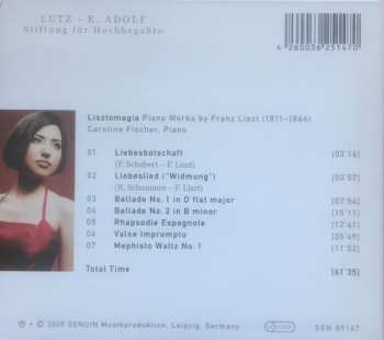 CD Caroline Fischer: Lisztomagia, Piano Works By Franz LIszt