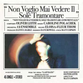 SP Caroline Polachek: Non Voglio Mai Vedere Il Sole Tramontare LTD