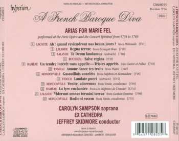 CD Jean-Philippe Rameau: A French Baroque Diva: Arias For Marie Fel By Lacoste, Lalande, Rameau, Rousseau, Fiocco & Mondonville