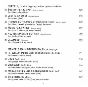 SACD Robert Schumann: Lost Is My Quiet: Duets And Solo Songs