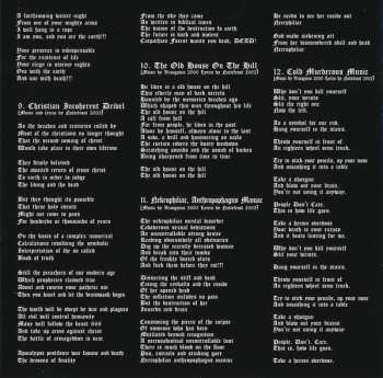 3CD/Dobozkészlet Carpathian Forest: The Fucking Evil Years