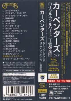 CD The Royal Philharmonic Orchestra: Carpenters With The Royal Philharmonic Orchestra