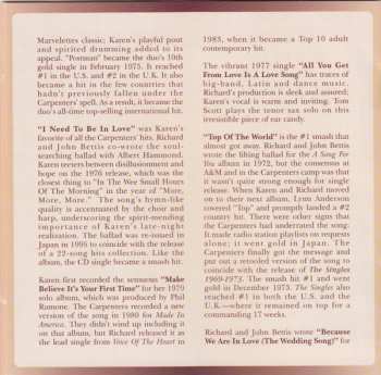 2CD Carpenters: Yesterday Once More (Greatest Hits 1969 - 1983)