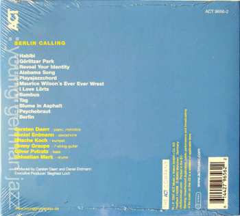 CD Daniel Erdmann: Berlin Calling