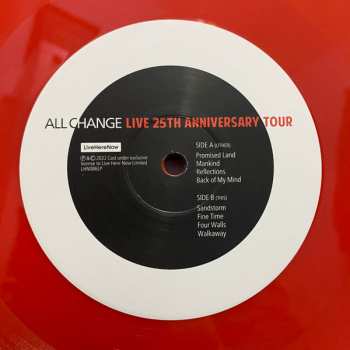 3LP Cast: All Change Live 25th Anniversary Tour LTD