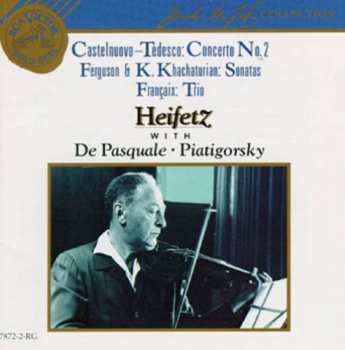 Album Jascha Heifetz: Concerto No. 2 / Sonatas / Trio