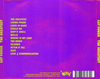 CD Cat Power: The Greatest