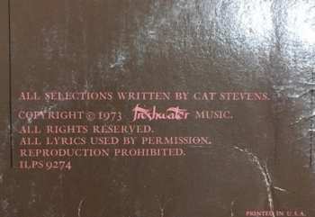 LP Cat Stevens: Buddha And The Chocolate Box