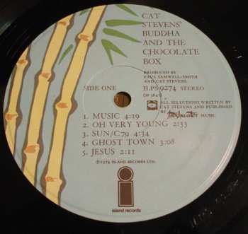 LP Cat Stevens: Buddha And The Chocolate Box