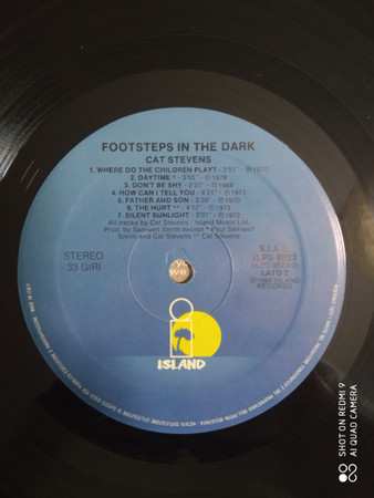 LP Cat Stevens: Footsteps In The Dark