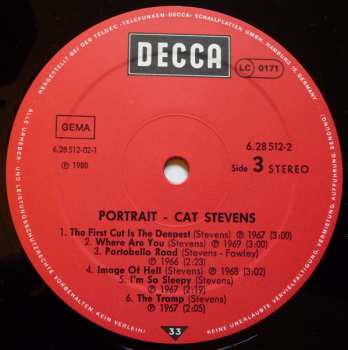 2LP Cat Stevens: Portrait
