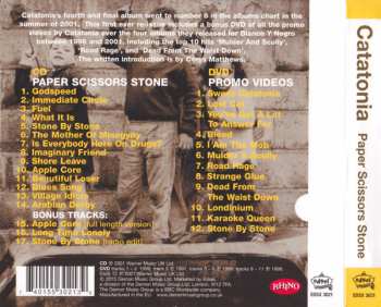 CD/DVD Catatonia: Paper Scissors Stone DLX