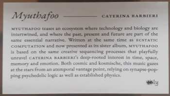 LP Caterina Barbieri: Myuthafoo CLR | LTD