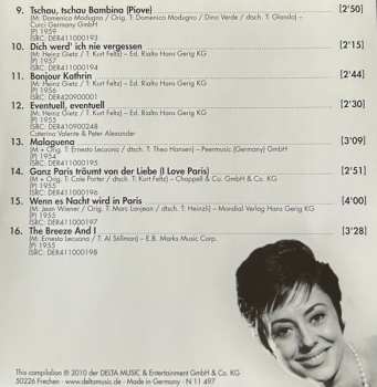 CD Caterina Valente: Ganz Paris Träumt Von Der Liebe