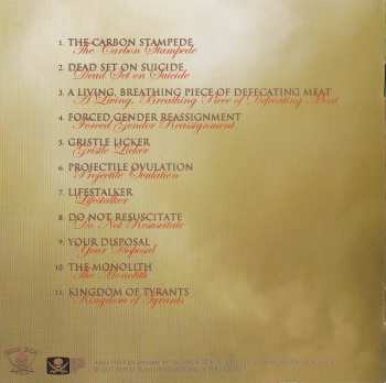 CD Cattle Decapitation: Monolith Of Inhumanity