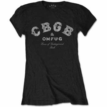 Merch Cbgb: Női Póló Classic Logo Cbgb 
