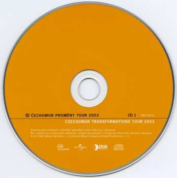 2CD Čechomor: Proměny Tour 2003