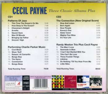 2CD Cecil Payne: Three Classic Albums Plus