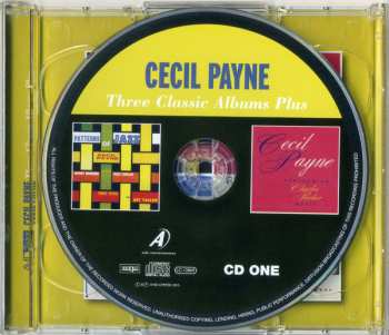 2CD Cecil Payne: Three Classic Albums Plus