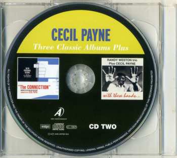 2CD Cecil Payne: Three Classic Albums Plus