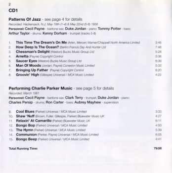 2CD Cecil Payne: Three Classic Albums Plus
