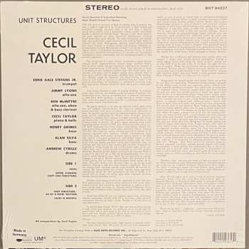 LP Cecil Taylor: Unit Structures
