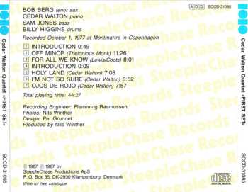 CD Cedar Walton Quartet: First Set