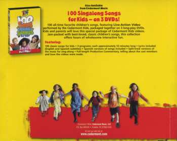 3CD Cedarmont Kids: 100 Sing Along Songs For Kids