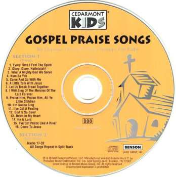 CD Cedarmont Kids: Gospel Praise Songs