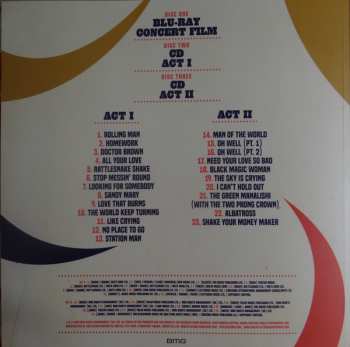 4LP/2CD/Dobozkészlet/Blu-ray Mick Fleetwood & Friends: Celebrate The Music Of Peter Green And The Early Years Of Fleetwood Mac DLX