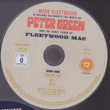 2CD/Blu-ray Mick Fleetwood & Friends: Celebrate The Music Of Peter Green And The Early Years Of Fleetwood Mac